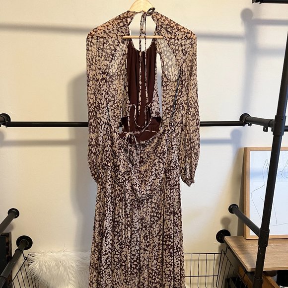 NWT Free People Shona Joy Valeria Cut Out Backless Dress 6 - Picture 11 of 15